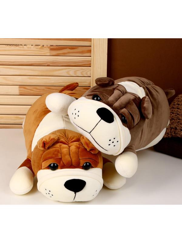 Мягкая игрушка-подушка «Собака», 40 см, цвета МИКС