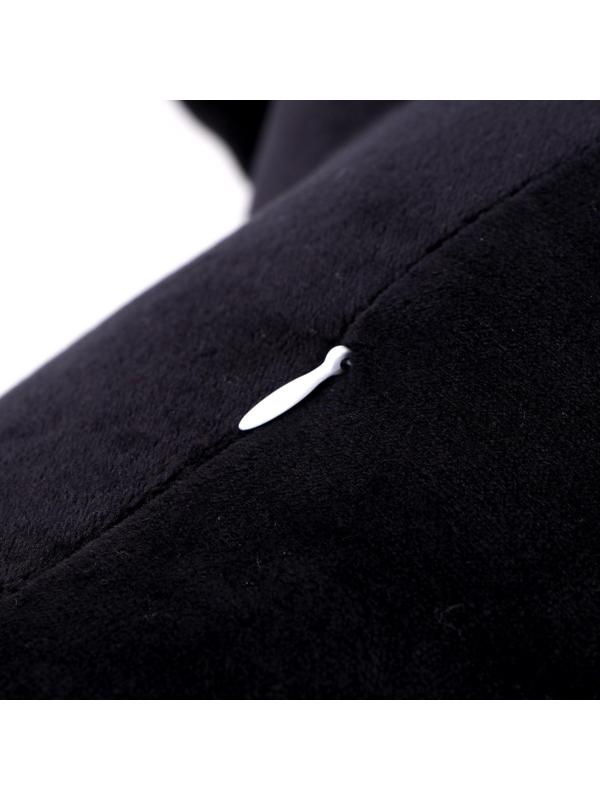 Мягкая игрушка-подушка «Кот», 70 см, цвет чёрно-розовый