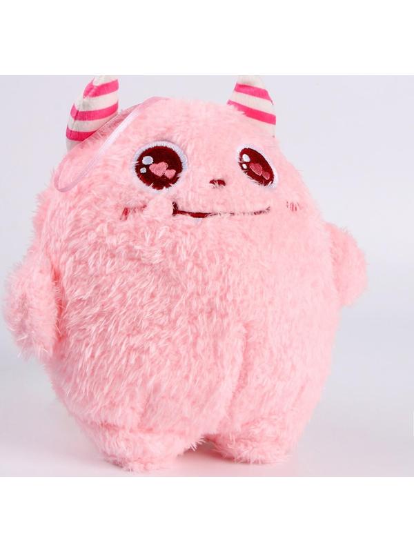 Мягкая игрушка «Монстрик», 20 см, цвет розовый