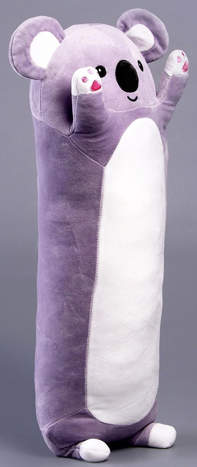 Мягкая игрушка-подушка «Коала», 70 см, цвет серый