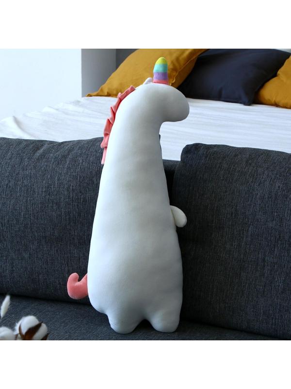 Мягкая игрушка-подушка «Единорожка», 60 см, цвет белый