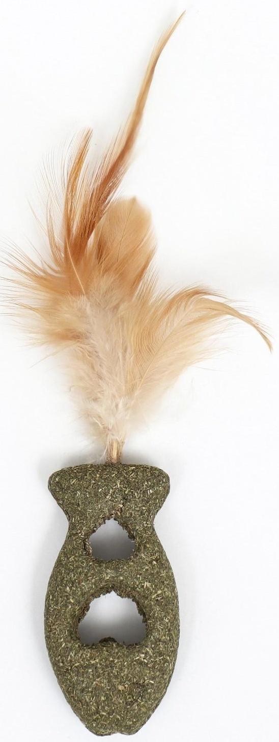 Игрушка для кошек из прессованной кошачьей мяты 