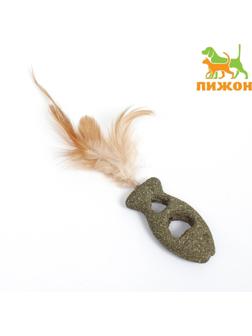 Игрушка для кошек из прессованной кошачьей мяты 