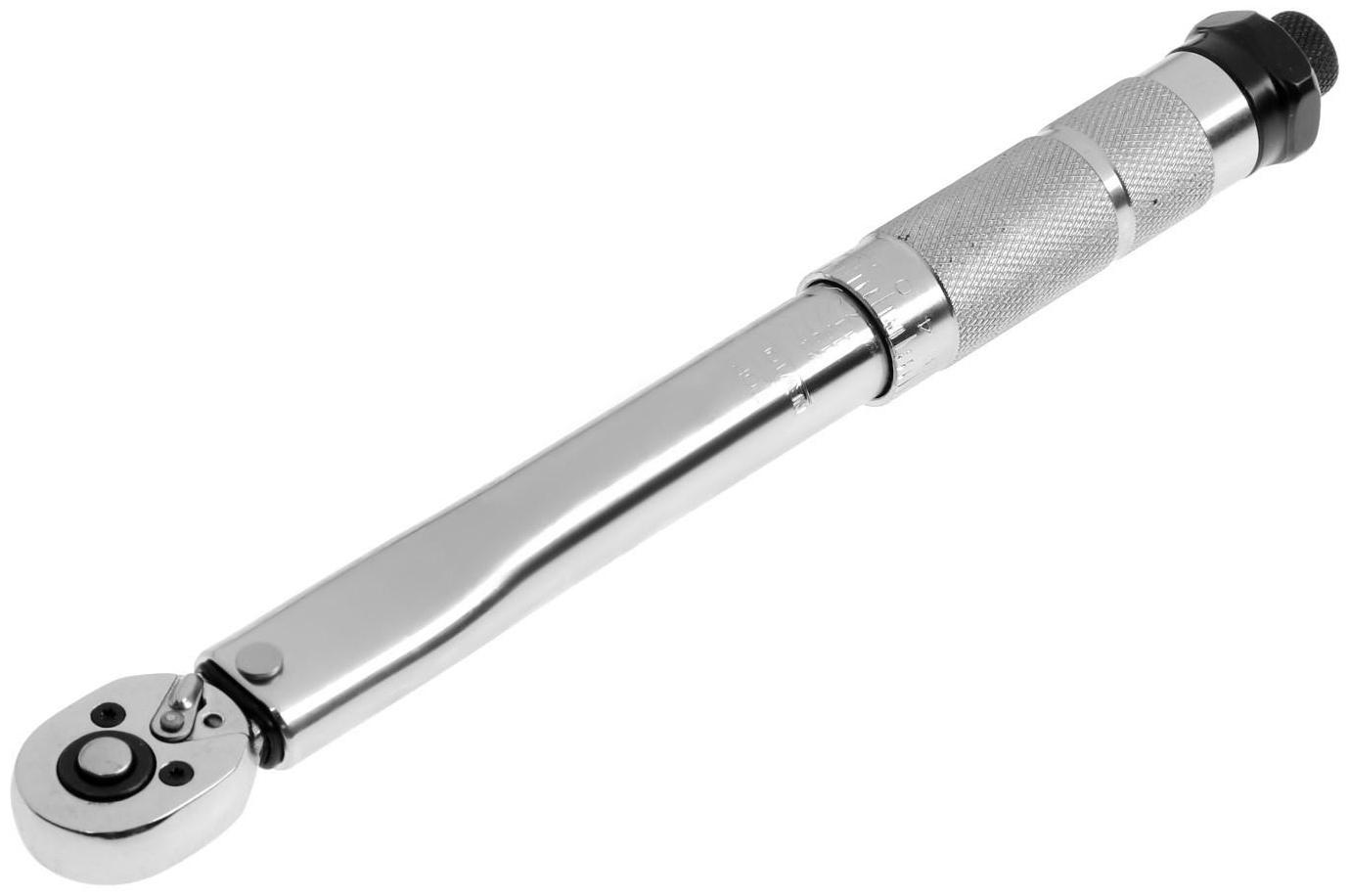 Ключ динамометрический ТУНДРА, 45 сталь, под квадрат 1/4