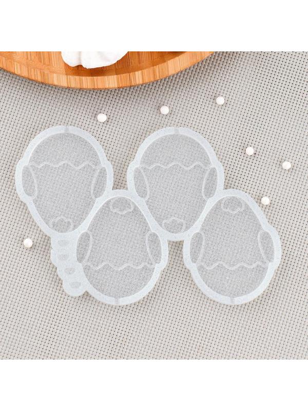 Силиконовый молд для леденцов и шоколада «Цыпленок в яйце», 6×5 см, цвет прозрачный