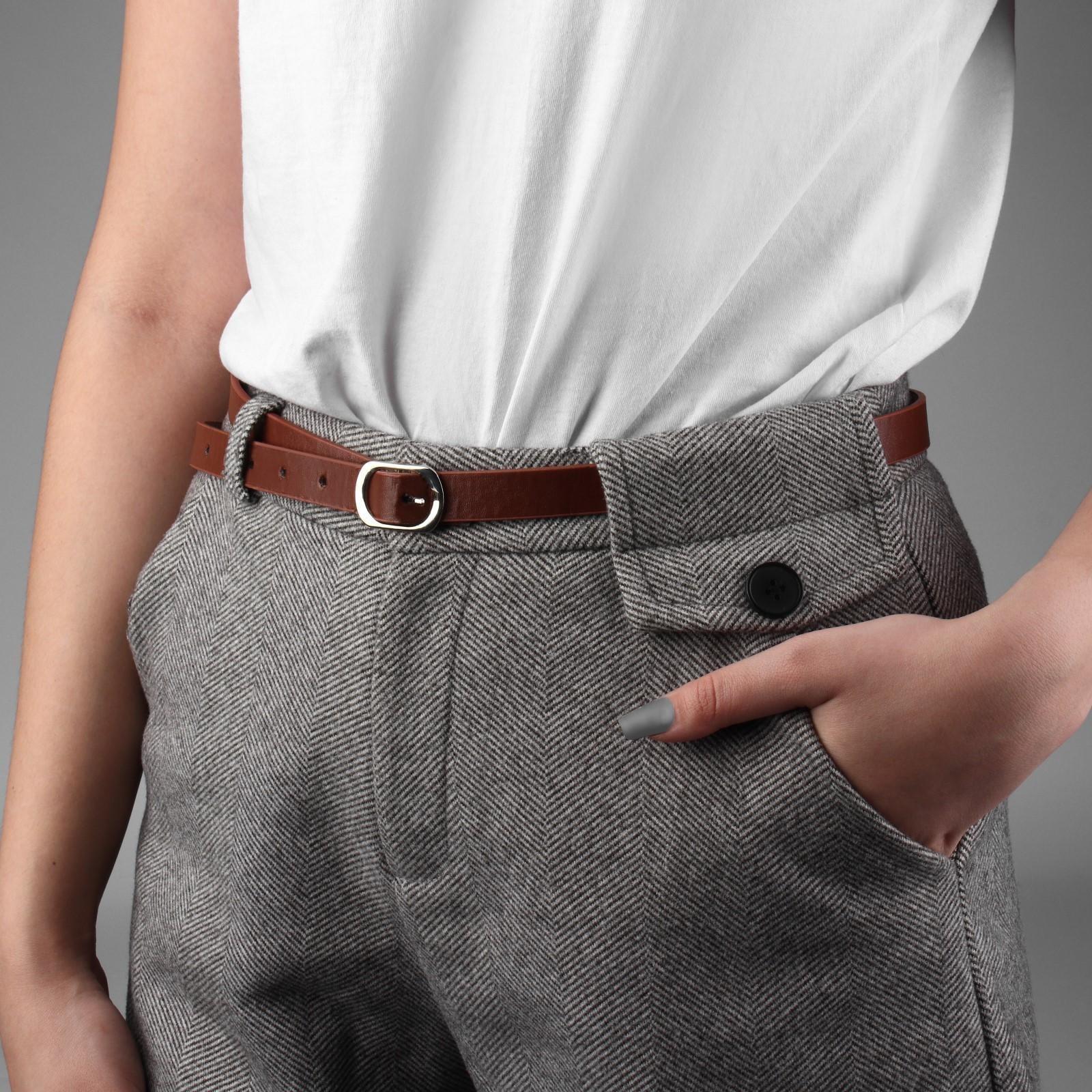 Пряжка для ремня, 3,6 × 2,4 см, 18 мм, цвет серебряный