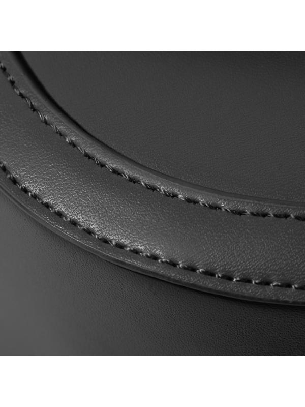 Нитки вощёные, 150D/16, 0,8 мм, 50 ± 2 м, цвет чёрный №9