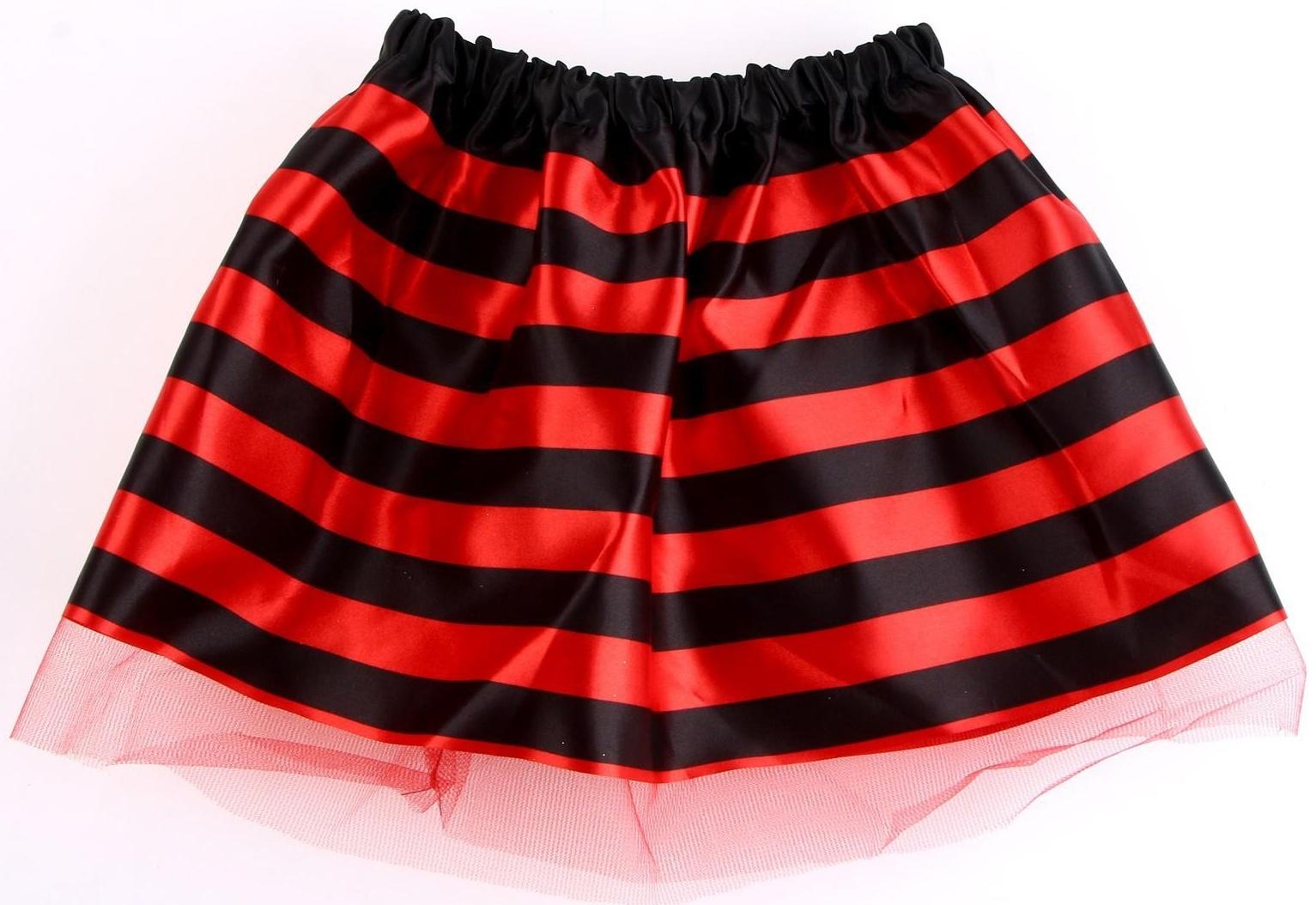 Карнавальный набор «Божья коровка» 4 предмета: юбка, крылья, жезл, ободок