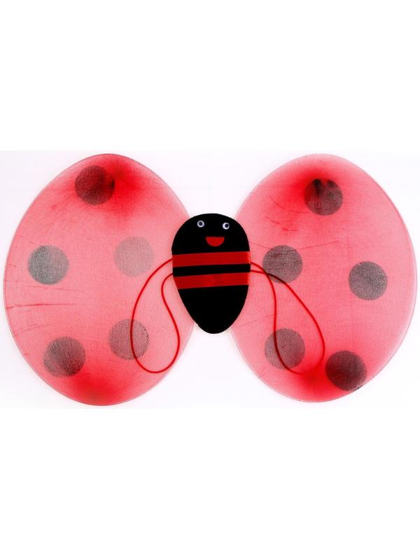 Карнавальный набор «Божья коровка» 4 предмета: юбка, крылья, жезл, ободок