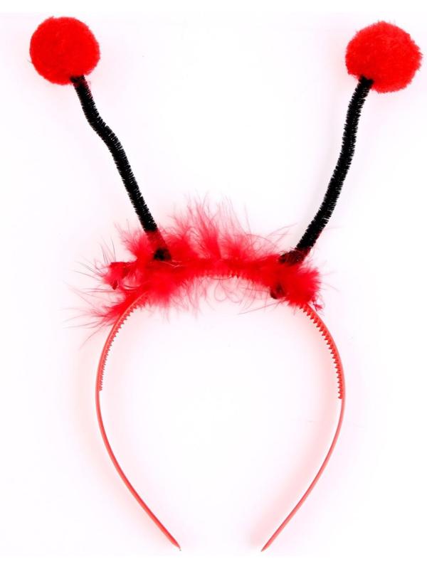 Карнавальный набор «Божья коровка» 4 предмета: юбка, крылья, жезл, ободок