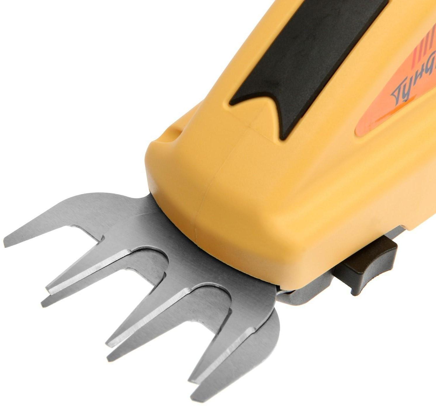 Ножницы-кусторез аккумуляторные ТУНДРА, 7.2 В, 1.3 Ач, Li-ion, время работы до 60 мин