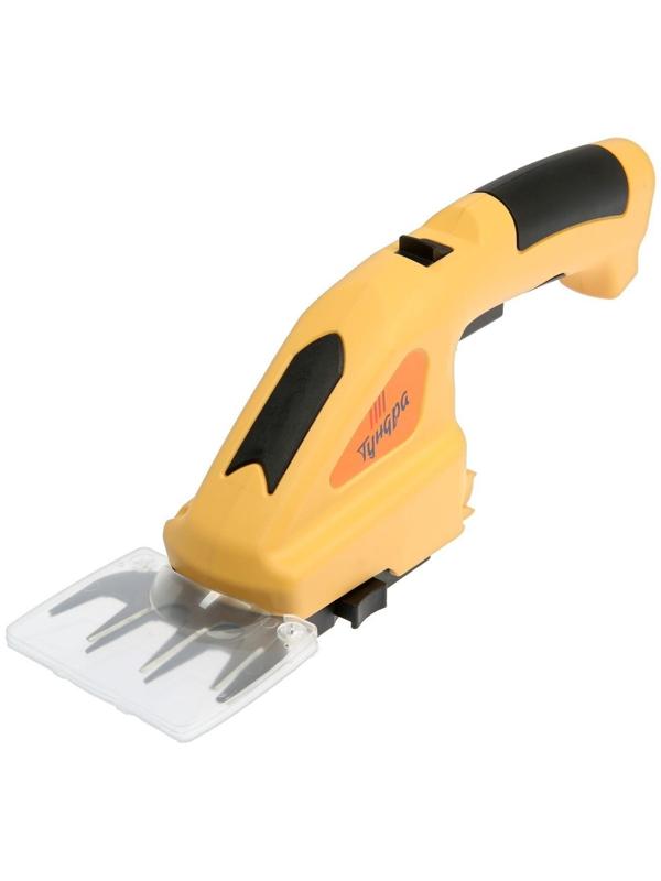 Ножницы-кусторез аккумуляторные ТУНДРА, 7.2 В, 1.3 Ач, Li-ion, время работы до 60 мин