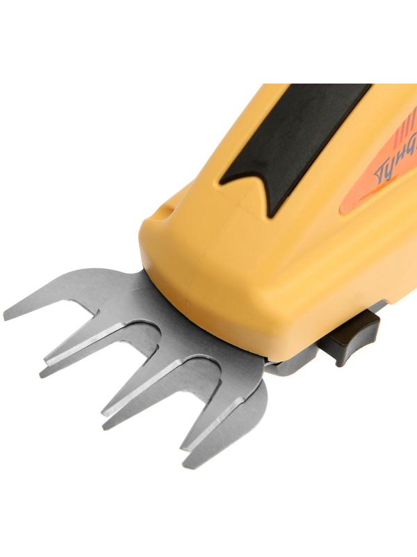 Ножницы-кусторез аккумуляторные ТУНДРА, 7.2 В, 1.3 Ач, Li-ion, время работы до 60 мин