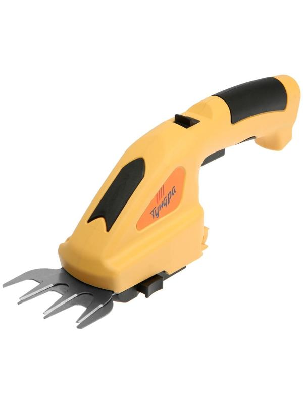 Ножницы-кусторез аккумуляторные ТУНДРА, 7.2 В, 1.3 Ач, Li-ion, время работы до 60 мин