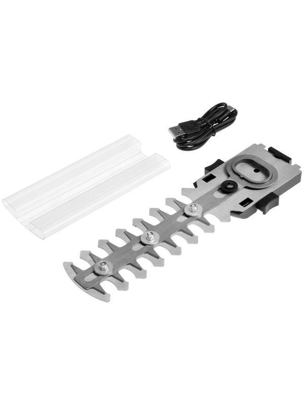 Ножницы-кусторез аккумуляторные ТУНДРА, 7.2 В, 1.3 Ач, Li-ion, время работы до 60 мин