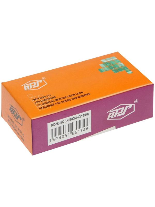 Цилиндровый механизм, 90 мм, перфор. ключ, 5 ключей, цвет золото