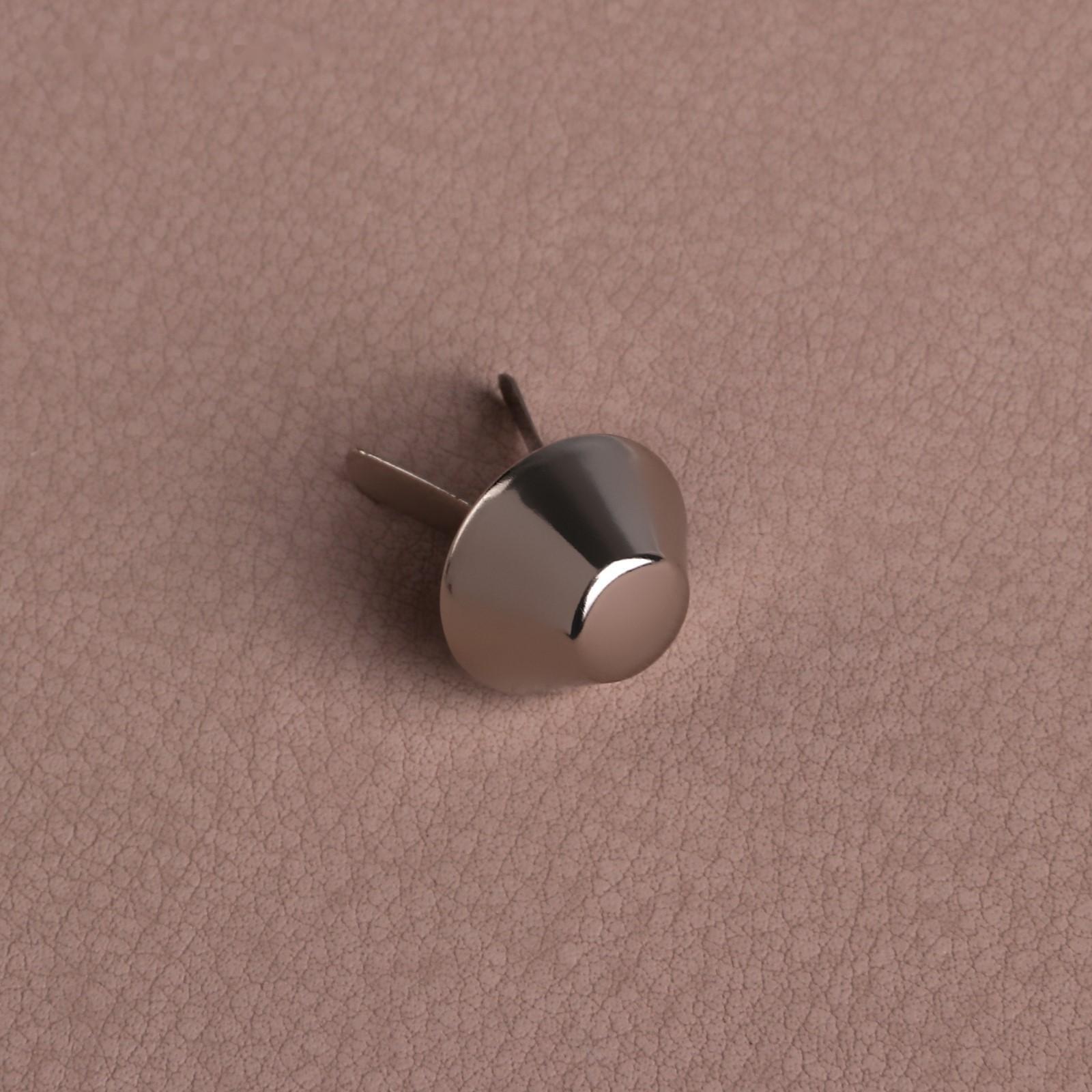 Ножки для дна сумки, 15 × 7 мм, 4 шт, цвет серебряный