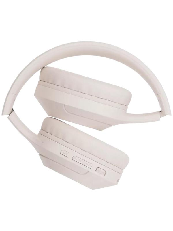 Наушники Canyon CNS-CBTHS3BE, полноразмерные, микрофон, BT 5.1, 300 мАч, бежевые