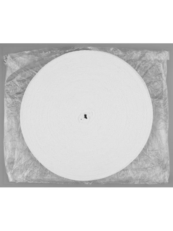 Лента киперная, 15 мм, 50 ± 1 м, цвет отбеленный белый