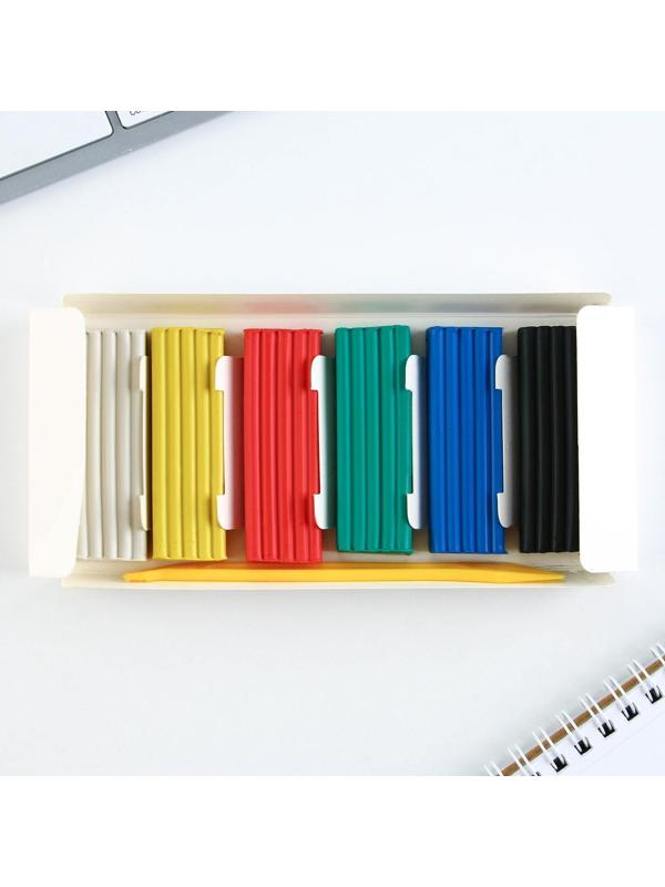 Пластилин классический ArtFox STUDY для лепки 6 цветов, 120 г.