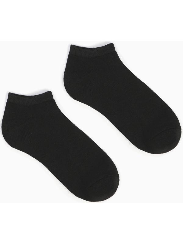 Набор мужских носков (3 пары), цвет чёрный, размер 39-41