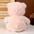 Мягкая игрушка «Медведь», с бантиком в горох, 26 см, цвет розовый