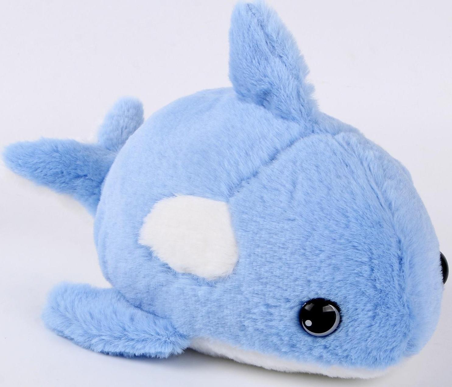 Мягкая игрушка «Касатка», 25 см, цвет синий