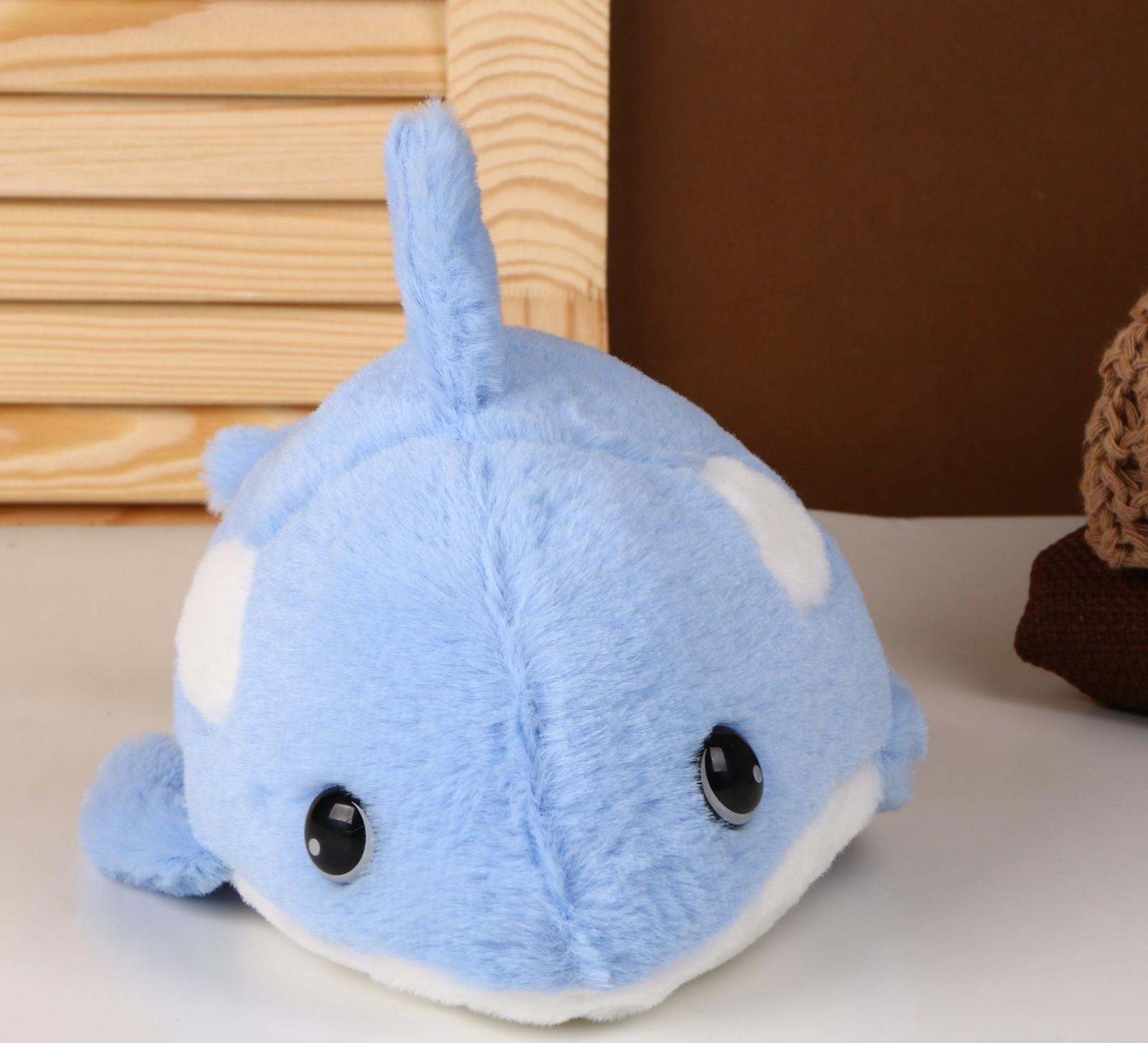 Мягкая игрушка «Касатка», 25 см, цвет синий