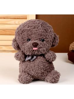 Мягкая игрушка «Собака», 25 см, цвет серый