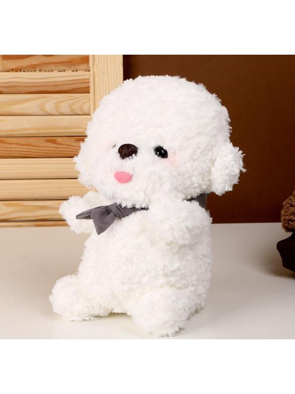 Мягкая игрушка «Собака», 25 см, цвет белый