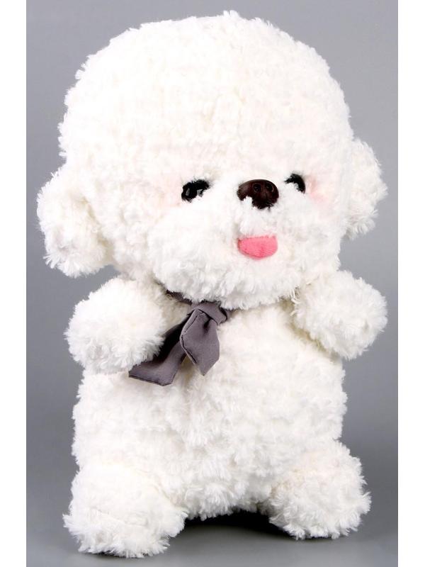 Мягкая игрушка «Собака», 25 см, цвет белый