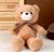 Мягкая игрушка «Медведь», с бантиком, 40 см, цвет коричневый