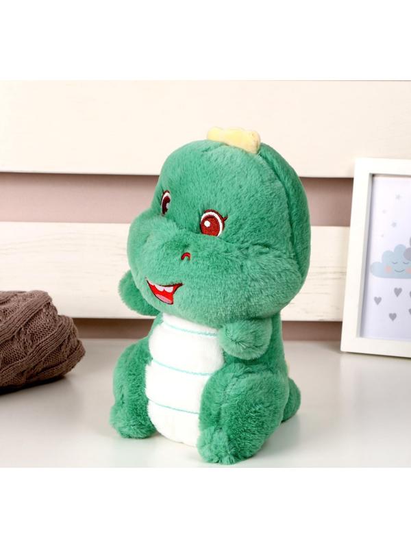 Мягкая игрушка «Динозаврик», 25 см, цвет зелёный