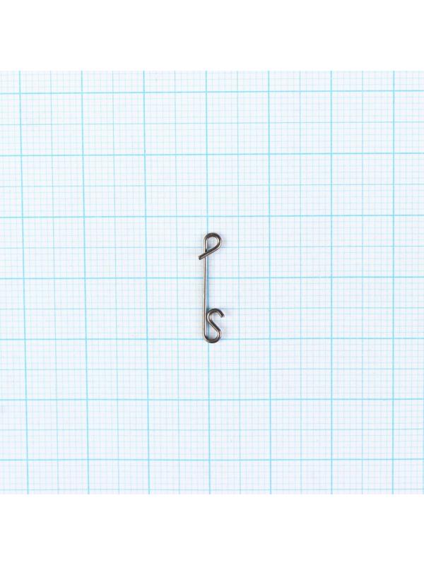 Безузловая застежка Namazu WRAPPING SNAP, тест 15 кг, размер L, цвет BN, 10 шт.