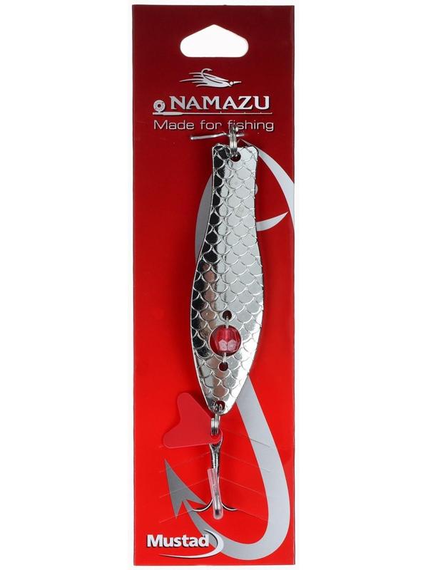 Блесна колеблющаяся Namazu Diamond, 12 г, цвет серебро