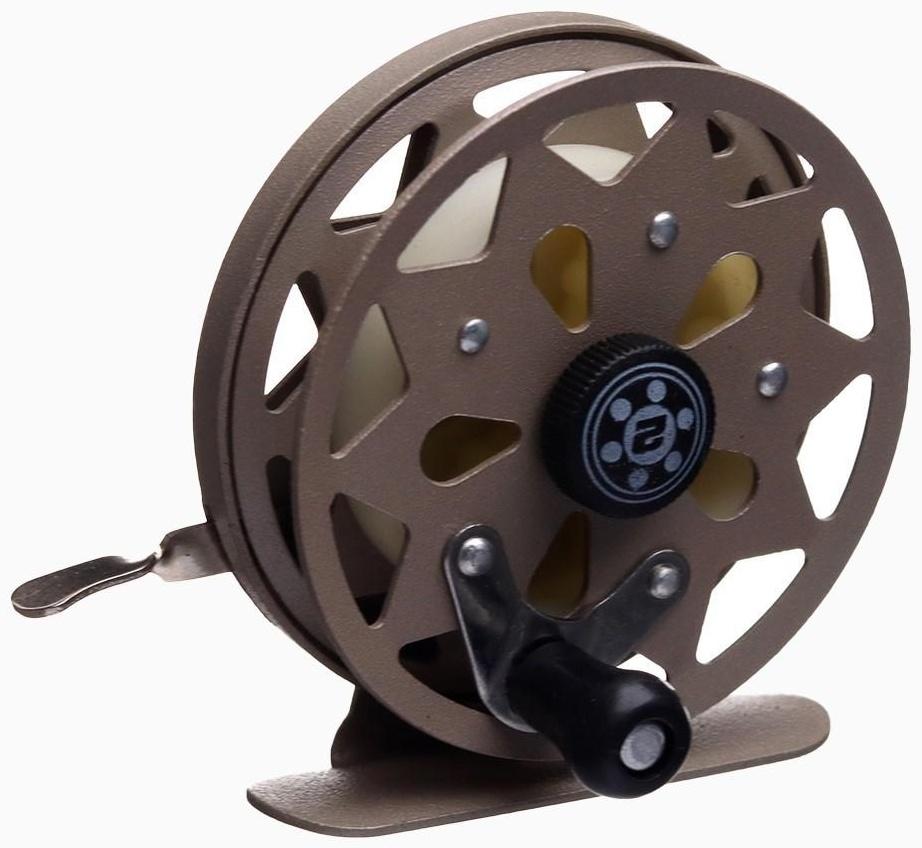 Катушка проводочная Namazu Eagle, алюминиевая, 2 подшипника, размер 6,5 см