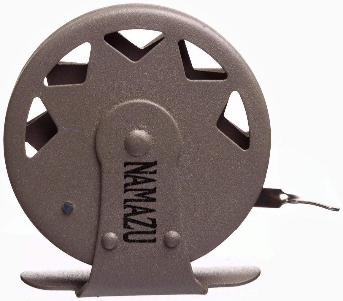 Катушка проводочная Namazu Eagle, алюминиевая, 2 подшипника, размер 6,5 см