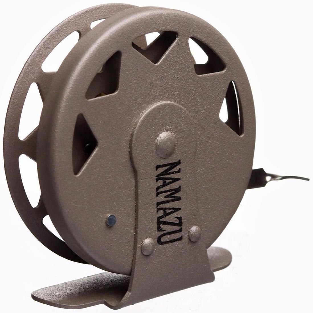Катушка проводочная Namazu Eagle, алюминиевая, 2 подшипника, размер 6,5 см