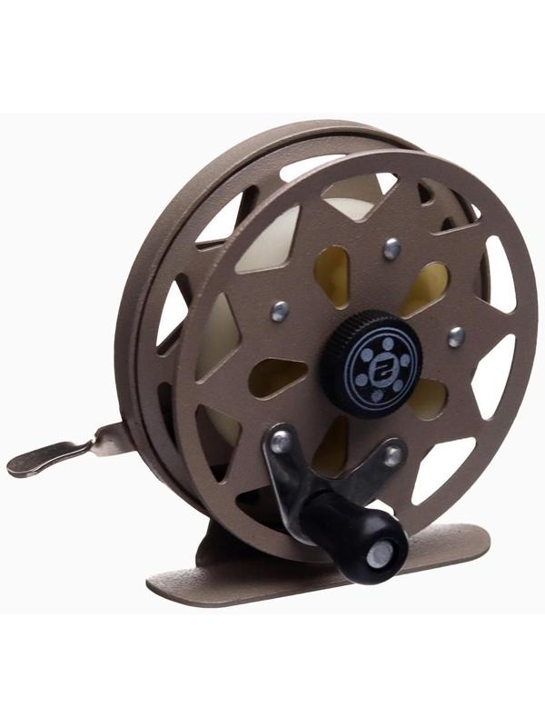 Катушка проводочная Namazu Eagle, алюминиевая, 2 подшипника, размер 6,5 см