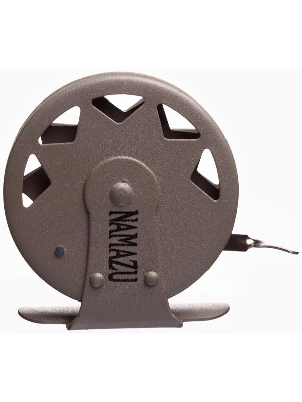 Катушка проводочная Namazu Eagle, алюминиевая, 2 подшипника, размер 6,5 см