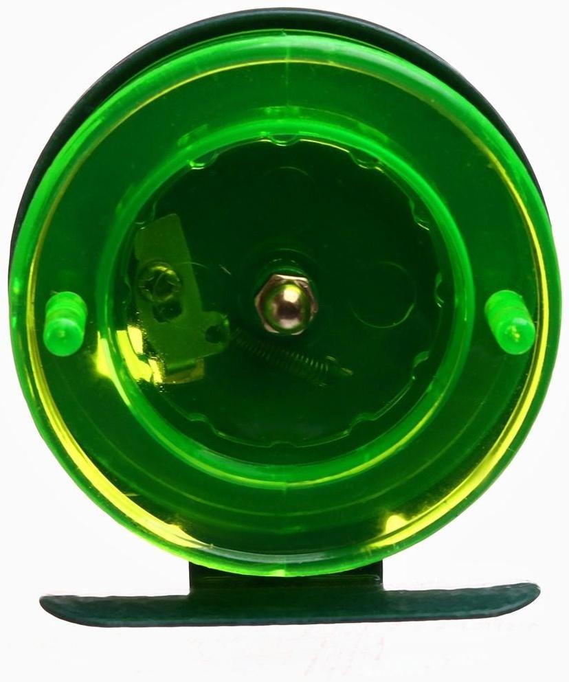 Катушка проводочная Namazu Scoter, пластиковая, размер 6,5 см, зеленая