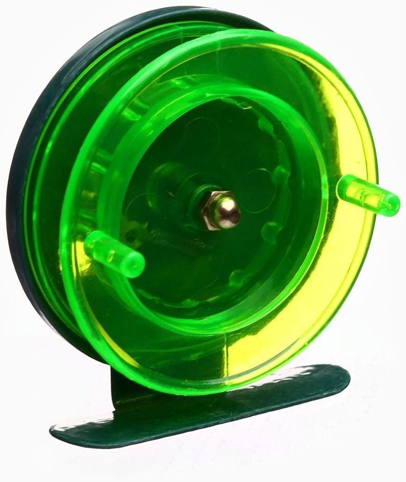 Катушка проводочная Namazu Scoter, пластиковая, размер 6,5 см, зеленая