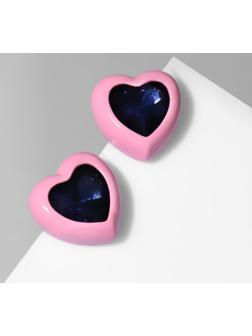 Серьги пластик 