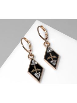 Серьги эмаль 