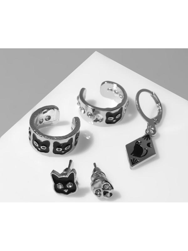 Серьги набор 5шт 