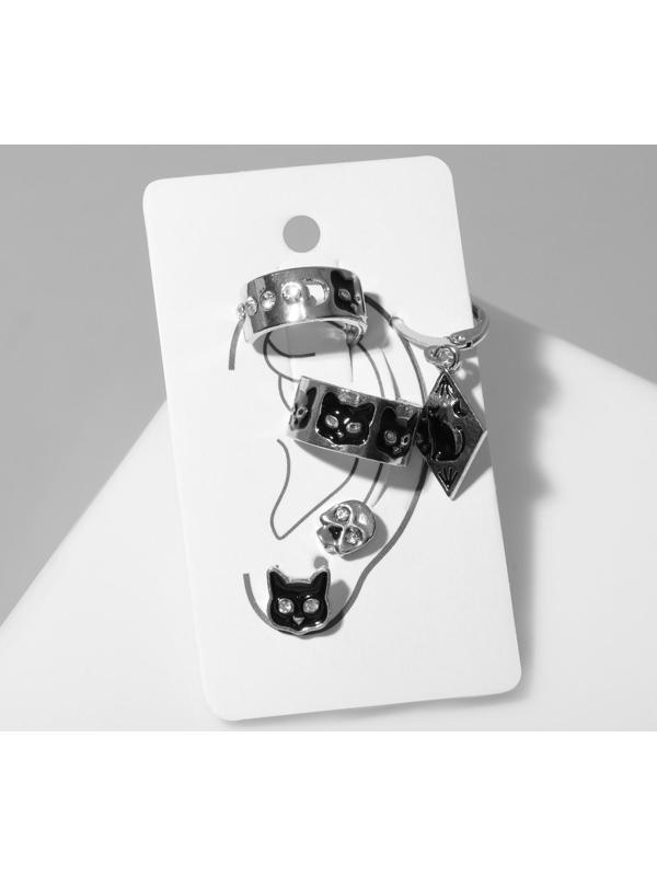 Серьги набор 5шт 