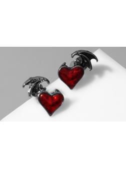 Серьги эмаль 