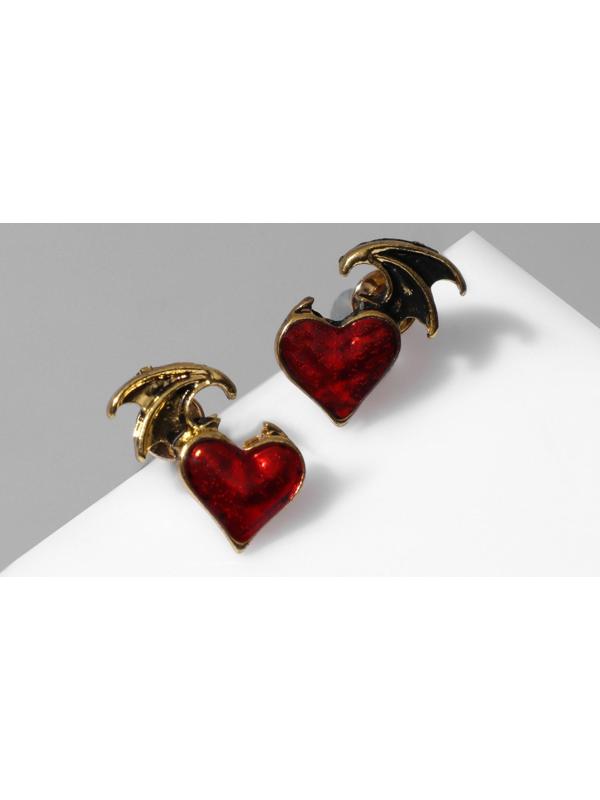 Серьги эмаль 