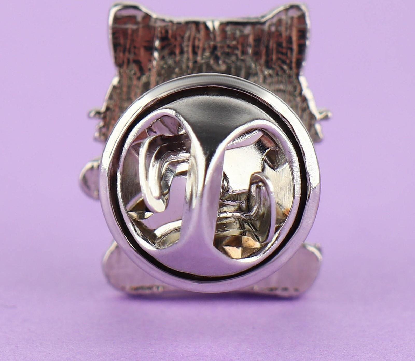 Значок металлический «Котик» 1,6 х 2,2см