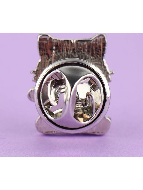 Значок металлический «Котик» 1,6 х 2,2см